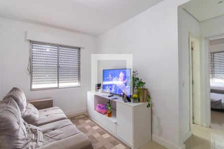 Sala de apartamento à venda com 1 quarto, 45m² em Vila Nova, Porto Alegre