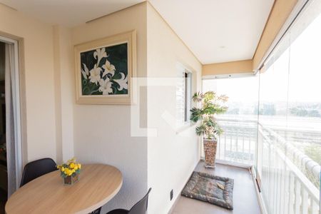 Varanda de apartamento à venda com 3 quartos, 77m² em Campestre, Santo André