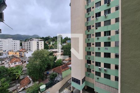 Sala vista de apartamento à venda com 2 quartos, 78m² em Engenho de Dentro, Rio de Janeiro