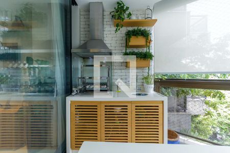 Varanda Churrasqueira de apartamento à venda com 2 quartos, 169m² em Barra da Tijuca, Rio de Janeiro