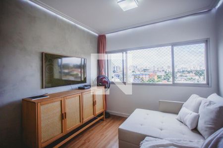 Sala de Estar de apartamento à venda com 2 quartos, 68m² em Mirandópolis, São Paulo