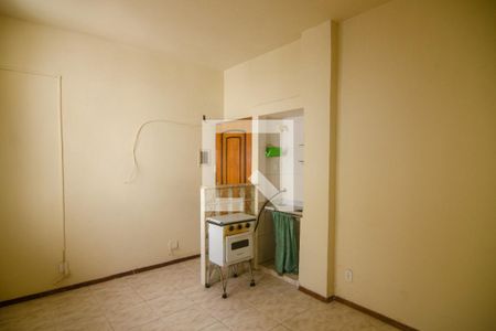 Sala | Quarto de apartamento para alugar com 1 quarto, 22m² em Copacabana, Rio de Janeiro