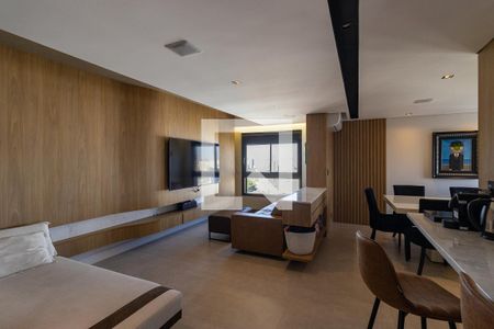 Sala de apartamento à venda com 3 quartos, 215m² em Vila Olímpia, São Paulo