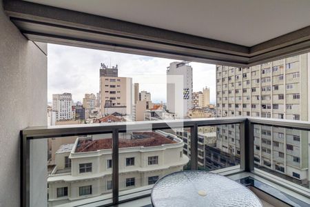 Varanda de kitnet/studio para alugar com 1 quarto, 39m² em Santa Ifigênia, São Paulo