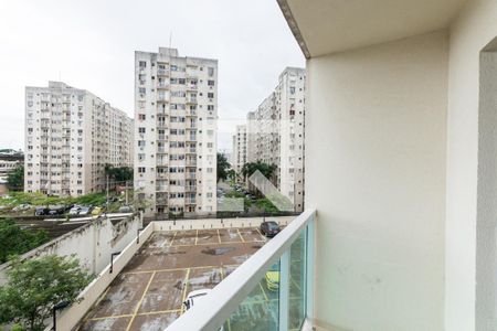 Varanda da Sala de apartamento para alugar com 2 quartos, 70m² em São Cristóvão, Rio de Janeiro