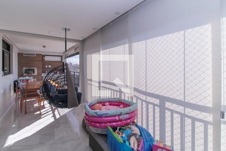 Varanda gourmet de apartamento para alugar com 3 quartos, 122m² em Vila Prudente, São Paulo