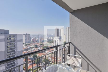 Varanda de apartamento à venda com 1 quarto, 30m² em Vila Mariana, São Paulo
