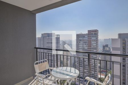 Varanda de apartamento à venda com 1 quarto, 30m² em Vila Mariana, São Paulo