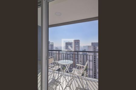 Varanda de apartamento à venda com 1 quarto, 30m² em Vila Mariana, São Paulo