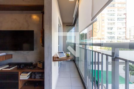 Varanda de kitnet/studio para alugar com 1 quarto, 32m² em Água Branca, São Paulo