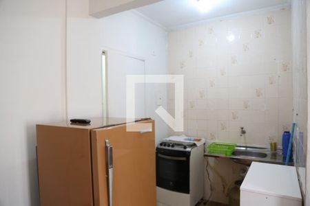 sala/quarto de kitnet/studio para alugar com 1 quarto, 16m² em Ocian, Praia Grande