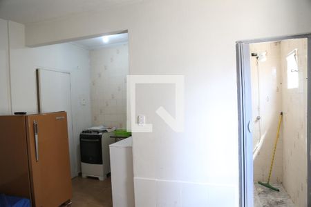 sala/quarto de kitnet/studio para alugar com 1 quarto, 16m² em Ocian, Praia Grande