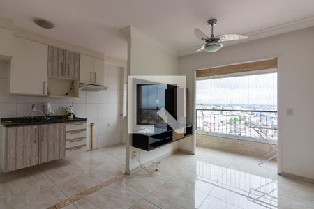 Sala  de apartamento para alugar com 2 quartos, 46m² em Bussocaba, Osasco