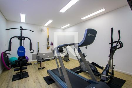 Apartamento à venda com 120m², 3 quartos e 3 vagas Apartamento à venda com 120m², 3 quartos e 3 vagasÁrea comum - Academia