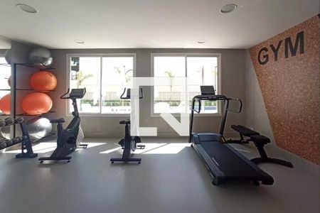 Apartamento para alugar com 34m², 1 quarto e sem vagaAcademia