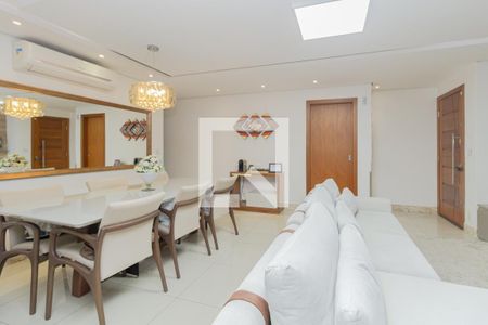 Sala de apartamento à venda com 3 quartos, 143m² em Salgado Filho, Belo Horizonte