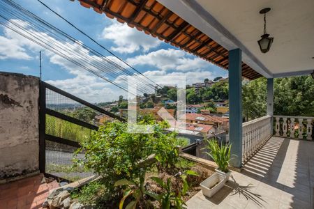 Varanda da Sala de casa à venda com 4 quartos, 335m² em Alto Caiçaras, Belo Horizonte