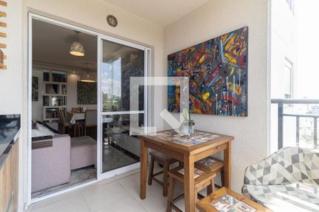 Varanda da Sala de apartamento para alugar com 3 quartos, 70m² em Saúde, São Paulo