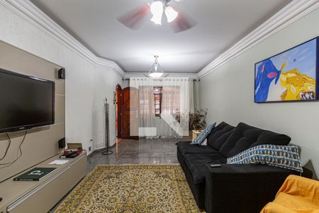 Sala de casa à venda com 3 quartos, 172m² em Vila Humaita, Santo André