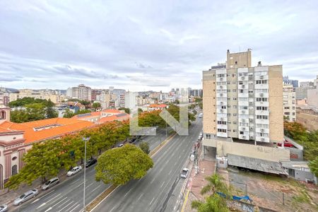Sala -Vista de apartamento para alugar com 1 quarto, 52m² em Cidade Baixa, Porto Alegre