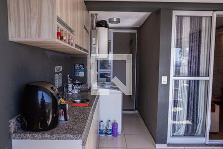 Varanda da Sala de apartamento à venda com 2 quartos, 60m² em Vila Rio Branco, São Paulo