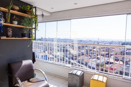 Varanda da Sala de apartamento à venda com 2 quartos, 60m² em Vila Rio Branco, São Paulo