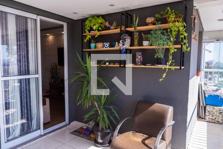 Varanda da Sala de apartamento à venda com 2 quartos, 60m² em Vila Rio Branco, São Paulo