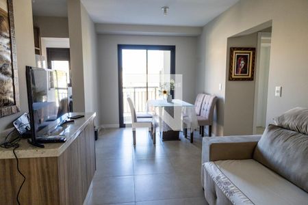 Sala de apartamento para alugar com 2 quartos, 72m² em Carvoeira, Florianópolis