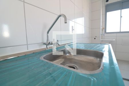 Studio à venda com 45m², 2 quartos e sem vagaCozinha e Área de Serviço - pia