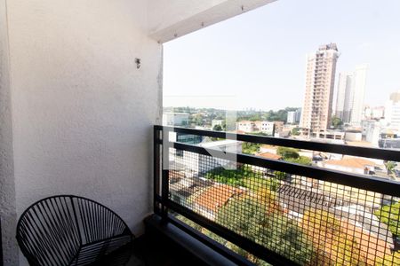 Varanda da Sala de apartamento à venda com 2 quartos, 56m² em Caxingui, São Paulo