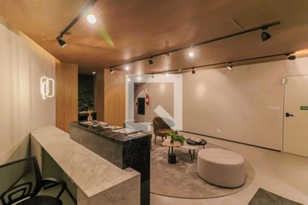 Studio à venda com 31m², 1 quarto e sem vaga Studio à venda com 31m², 1 quarto e sem vagaHall