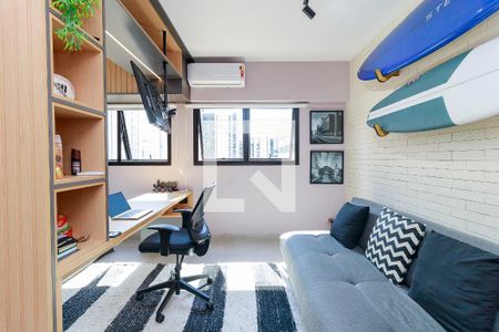 Studio de kitnet/studio para alugar com 1 quarto, 30m² em Cidade Monções, São Paulo
