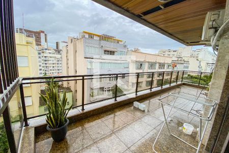 Varanda de apartamento à venda com 4 quartos, 242m² em Flamengo, Rio de Janeiro
