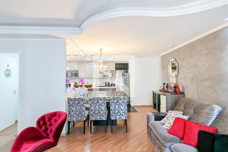 Sala de apartamento à venda com 3 quartos, 87m² em Nova Petrópolis, São Bernardo do Campo
