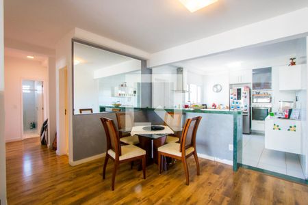 Sala de apartamento à venda com 3 quartos, 96m² em Vila Valparaíso, Santo André