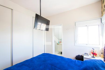 Quarto 1 - Suíte de apartamento à venda com 3 quartos, 96m² em Vila Valparaíso, Santo André