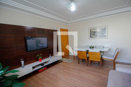 Sala de apartamento para alugar com 3 quartos, 74m² em Jardim Jamaica, Santo André