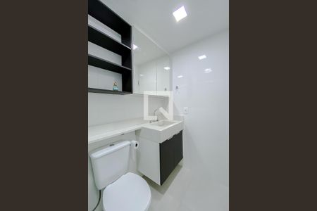 Apartamento à venda com 35m², 1 quarto e sem vagaBanheiro da Suíte