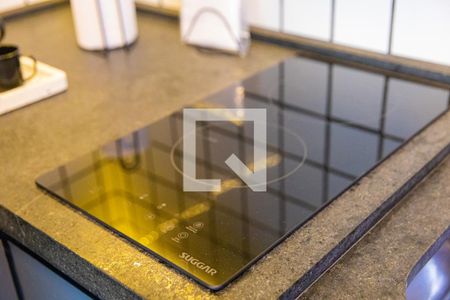 Studio para alugar com 26m², 1 quarto e 1 vagaDetalhe da cozinha