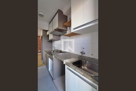 Cozinha de apartamento para alugar com 1 quarto, 50m² em Bangú, Santo André