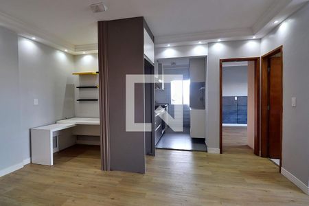 Sala de apartamento para alugar com 1 quarto, 50m² em Bangú, Santo André