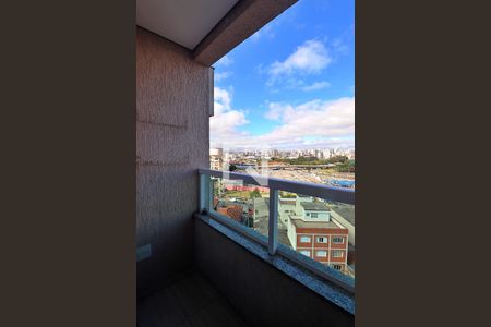 Varanda da Sala de apartamento para alugar com 1 quarto, 50m² em Bangú, Santo André