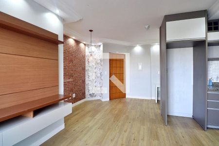 Sala de apartamento para alugar com 1 quarto, 50m² em Bangú, Santo André