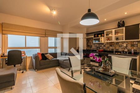 Sala de apartamento à venda com 1 quarto, 43m² em Melville Empresarial Ii, Barueri