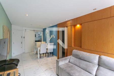 Sala de apartamento à venda com 3 quartos, 90m² em Santo Antônio, Belo Horizonte