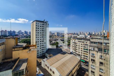 Kit Studio Sala de kitnet/studio para alugar com 1 quarto, 28m² em Sé, São Paulo