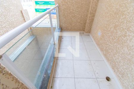 Varanda do Studio de apartamento para alugar com 1 quarto, 35m² em Vila Prudente, São Paulo