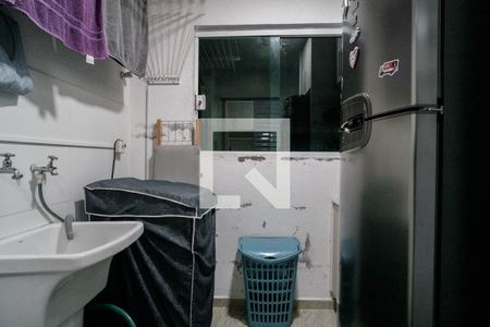 Área de serviço de apartamento à venda com 2 quartos, 39m² em Vila Guilhermina, São Paulo