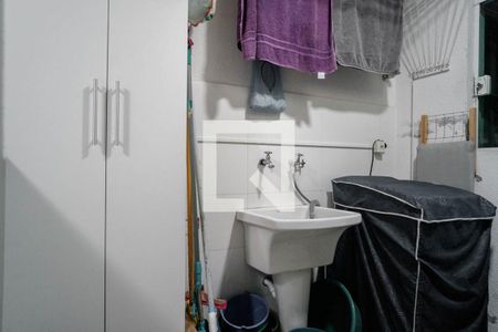 Área de serviço de apartamento à venda com 2 quartos, 39m² em Vila Guilhermina, São Paulo