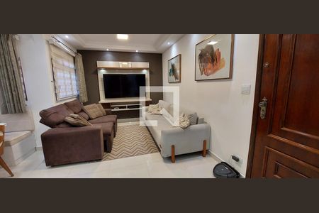 Sala de apartamento à venda com 3 quartos, 120m² em Campestre, Santo André